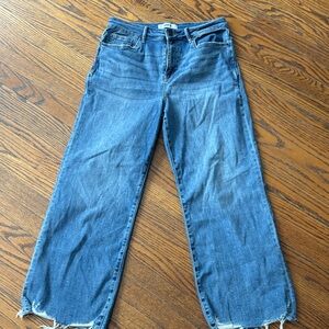 Stylish Blue Flare Women's Jeans